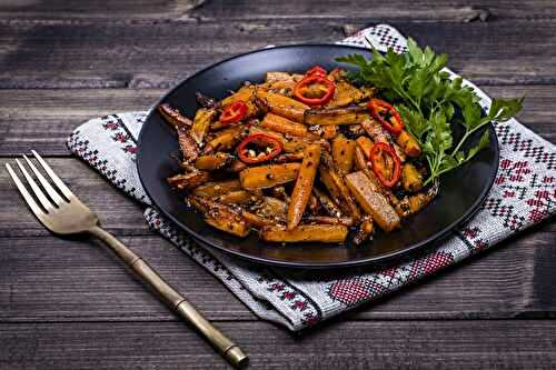 Gochujang Carrots with Honey and Sesame