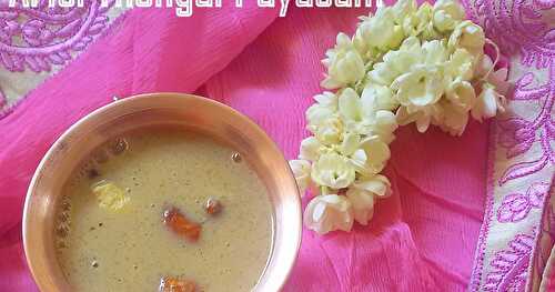 Arisi Thengai Payasam / அரிசி தேங்காய் பாயசம்