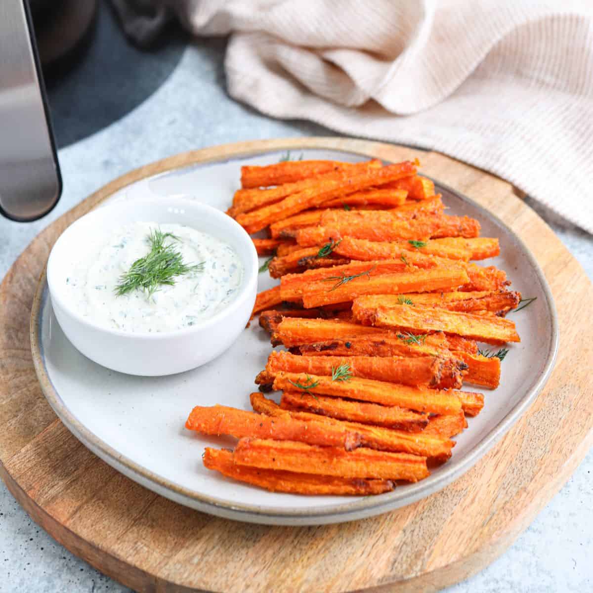 Air Fryer Carrot Fries