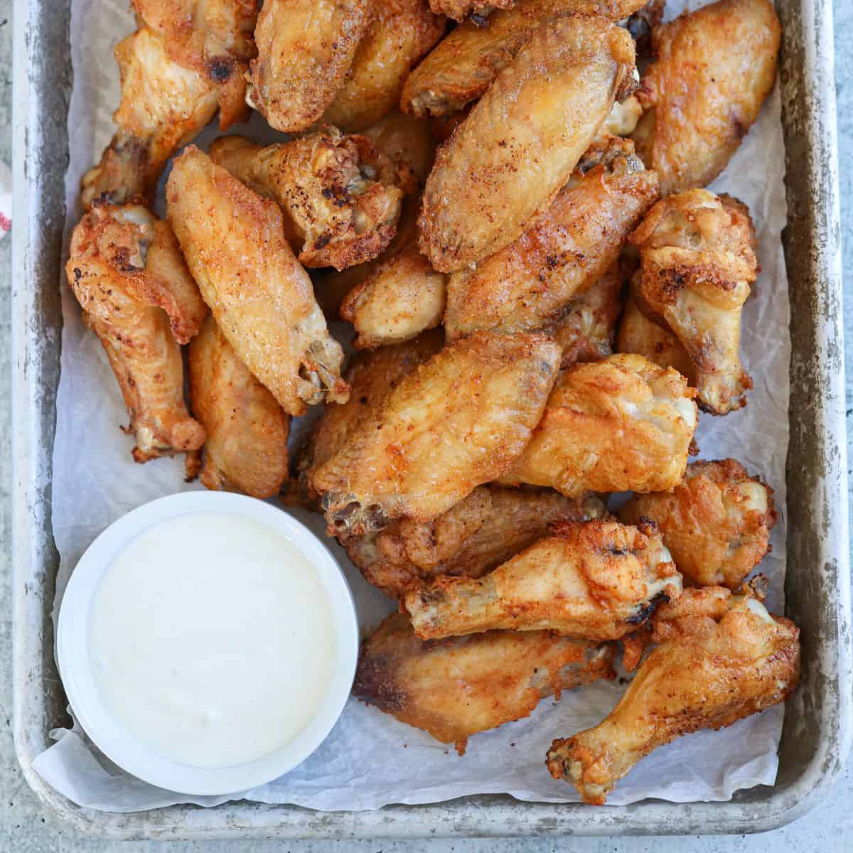 Convection Oven Chicken Wings (Perfectly Crispy)