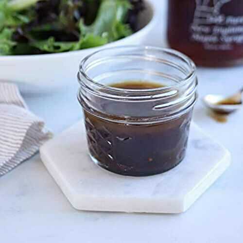 Maple Balsamic Dressing