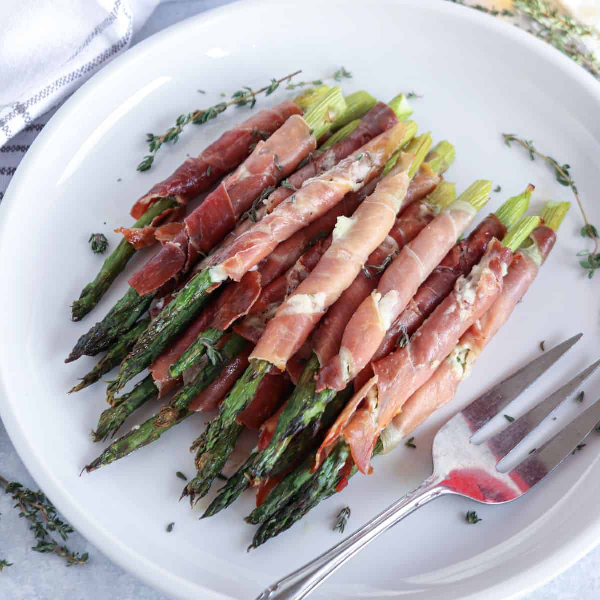 Prosciutto Wrapped Asparagus