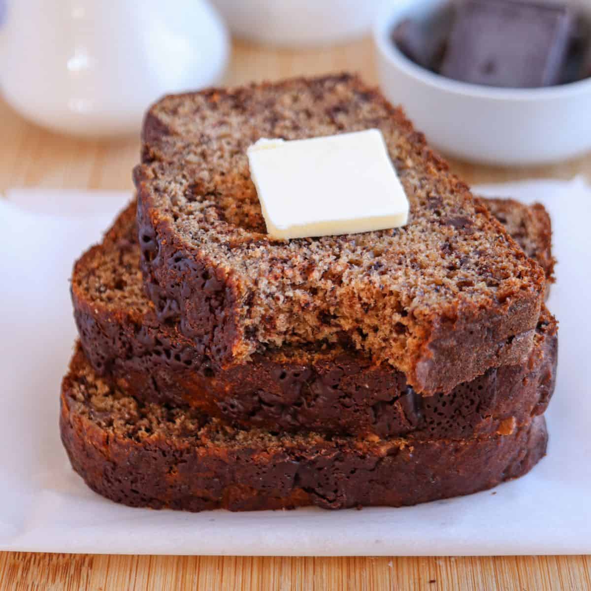 Chocolate Chunk Banana Bread