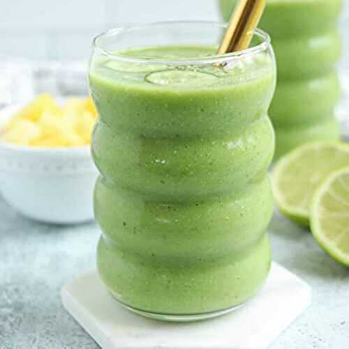 Cucumber Pineapple Smoothie