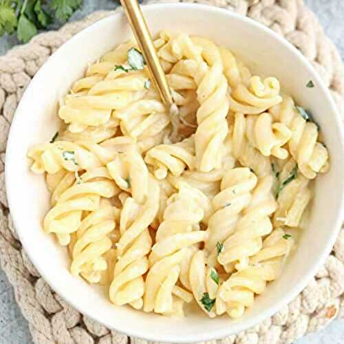 Cottage Cheese Alfredo Sauce (High Protein, No Cream)