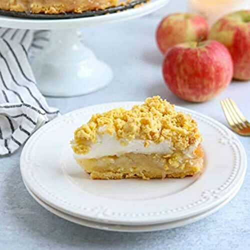 Polish Apple Pie with Meringue (Szarlotka z Pianką)