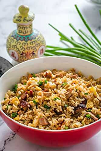 Chinese BBQ Pork (Char Siu) Fried Rice