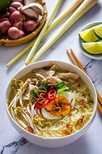 Soto Ayam (Indonesian Chicken Soup)