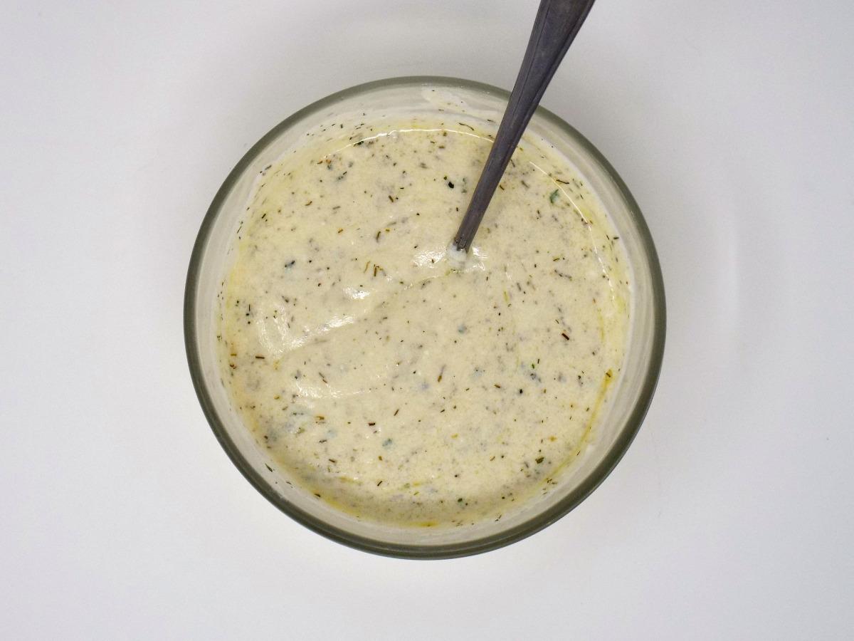 Creamy Greek Yogurt Ranch Dressing