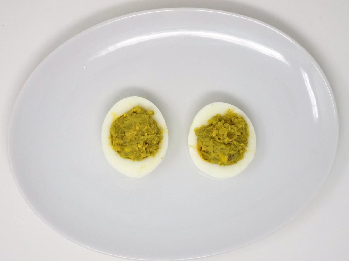 Guacamole Deviled Eggs