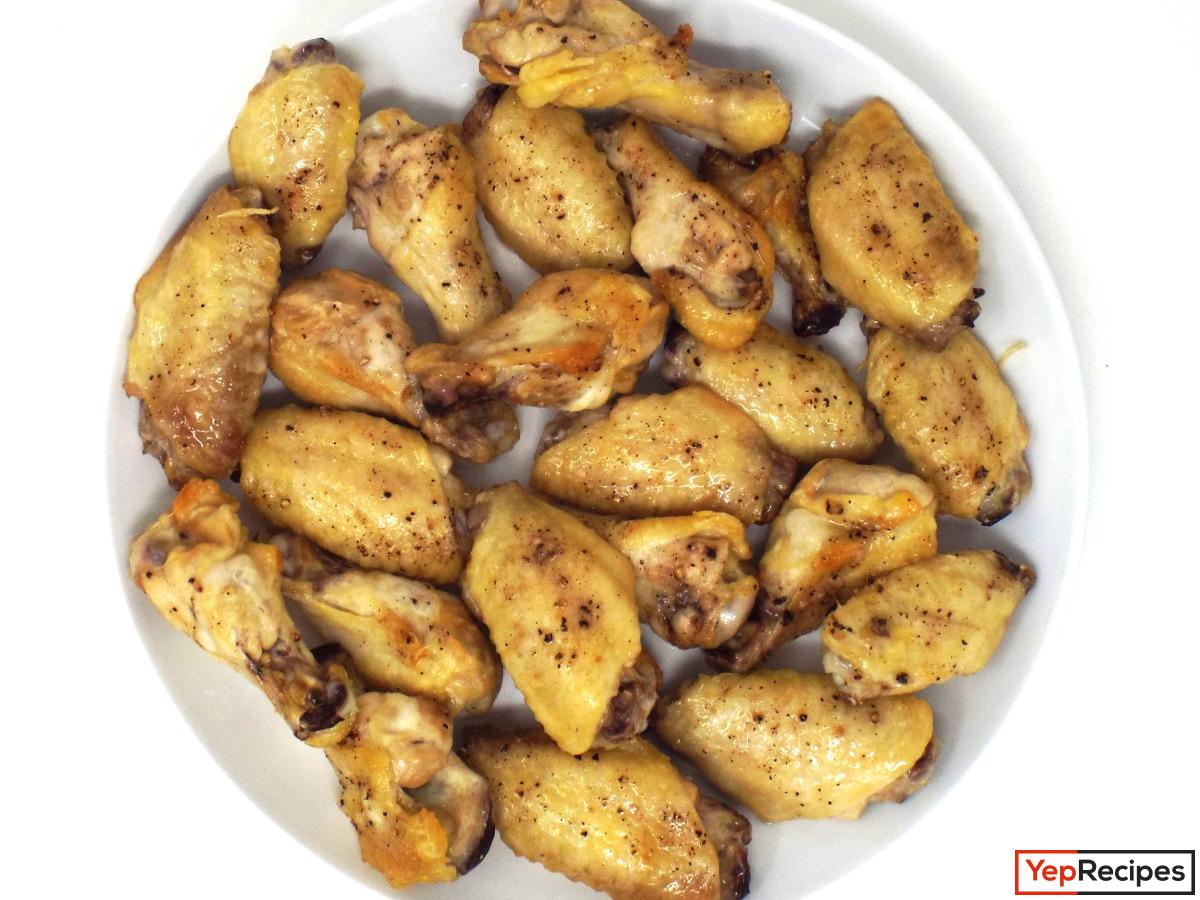 Baked Salt and Pepper Chicken Wings