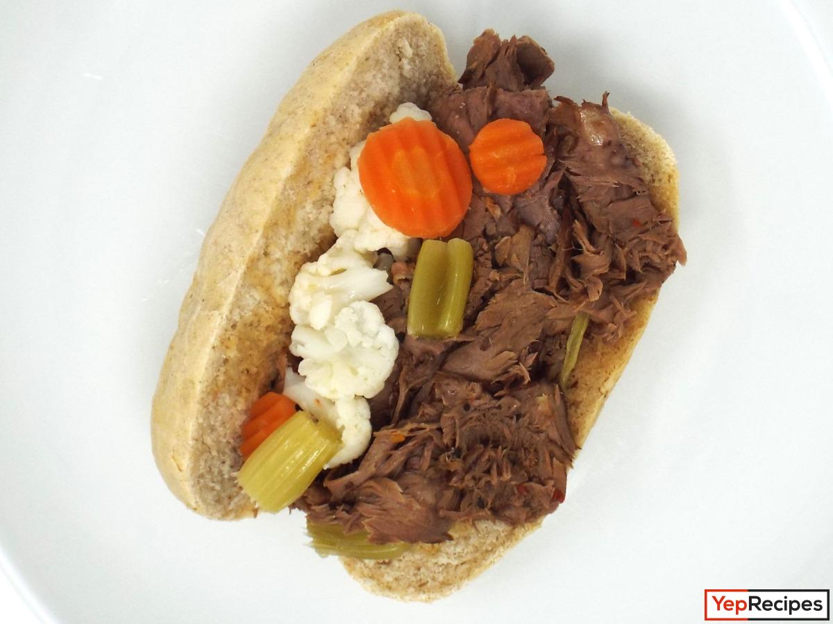 Chicago Style Italian Beef Sandwiches