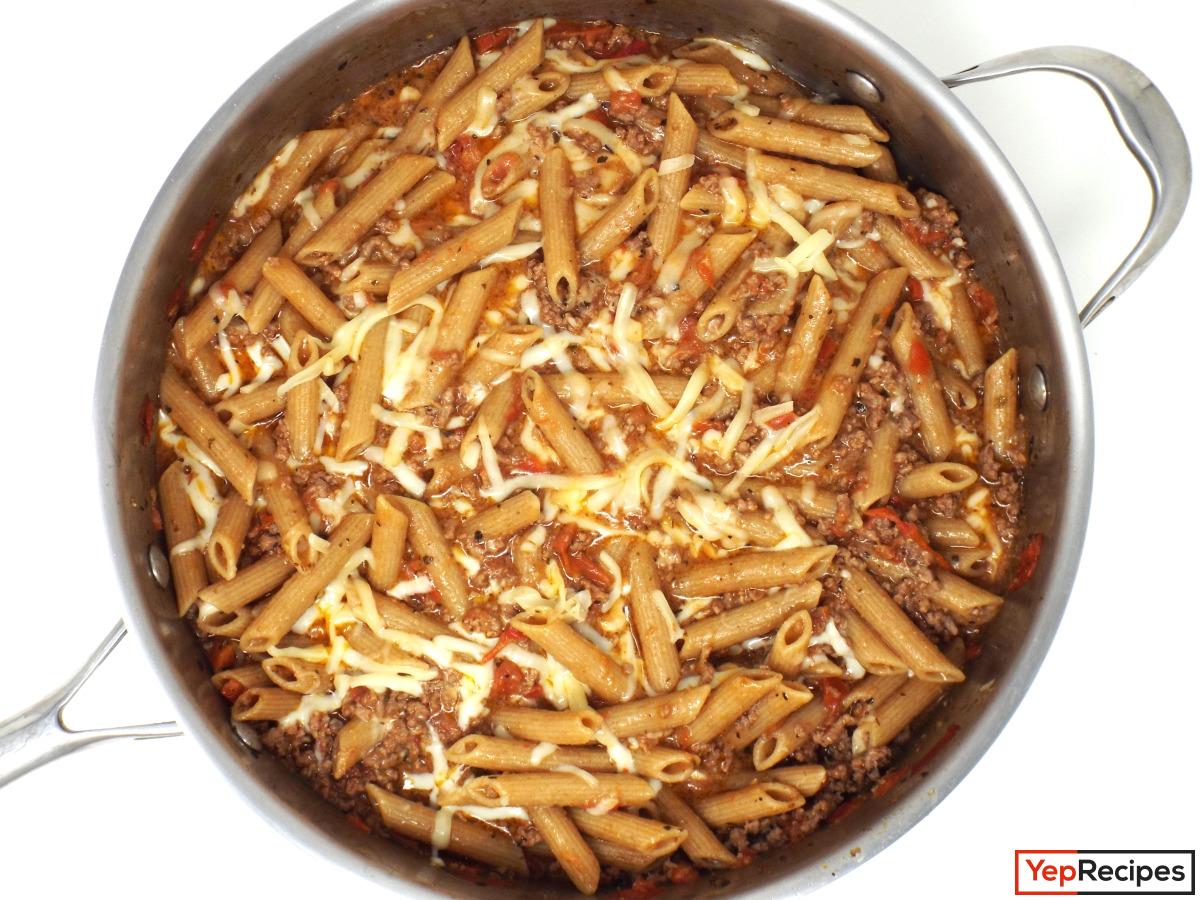 Italian Beef Pasta Skillet