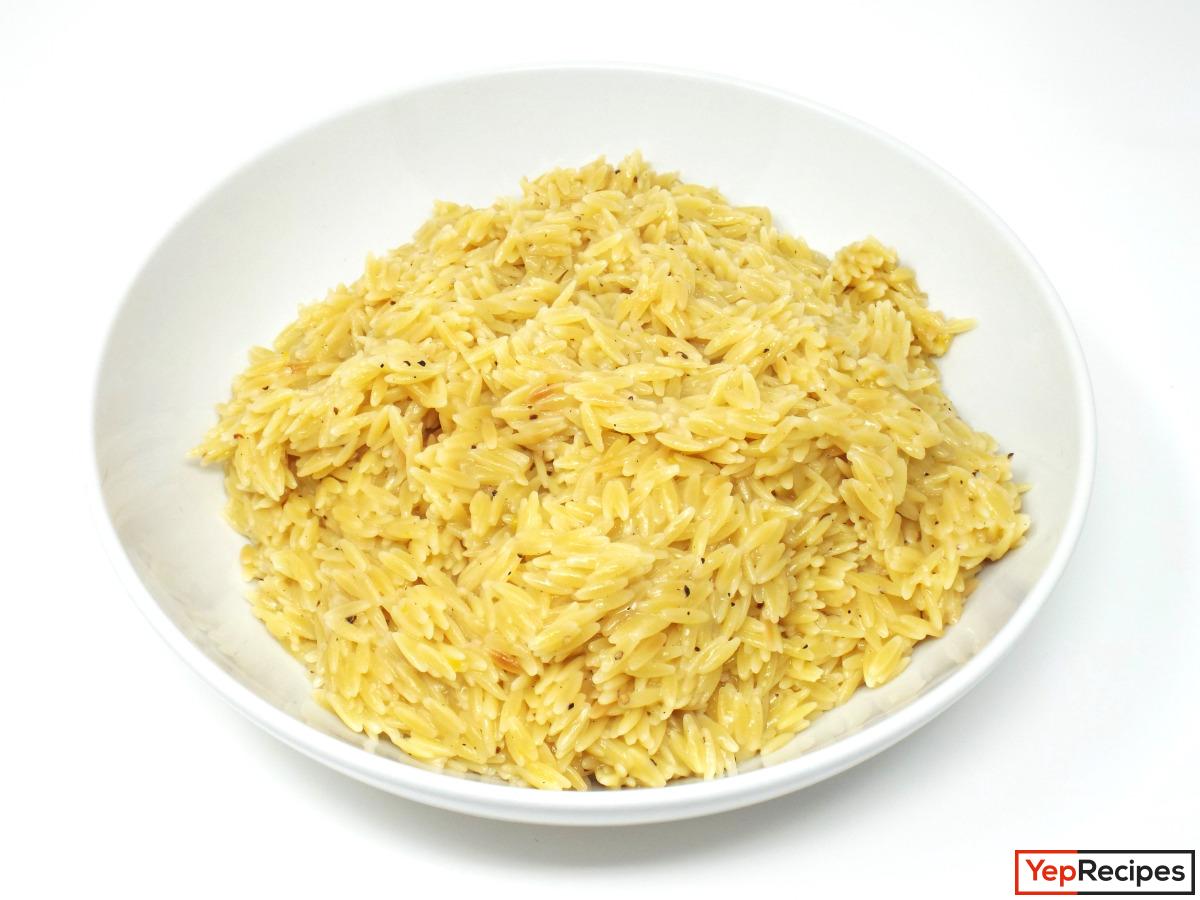 Lemon Pepper Orzo