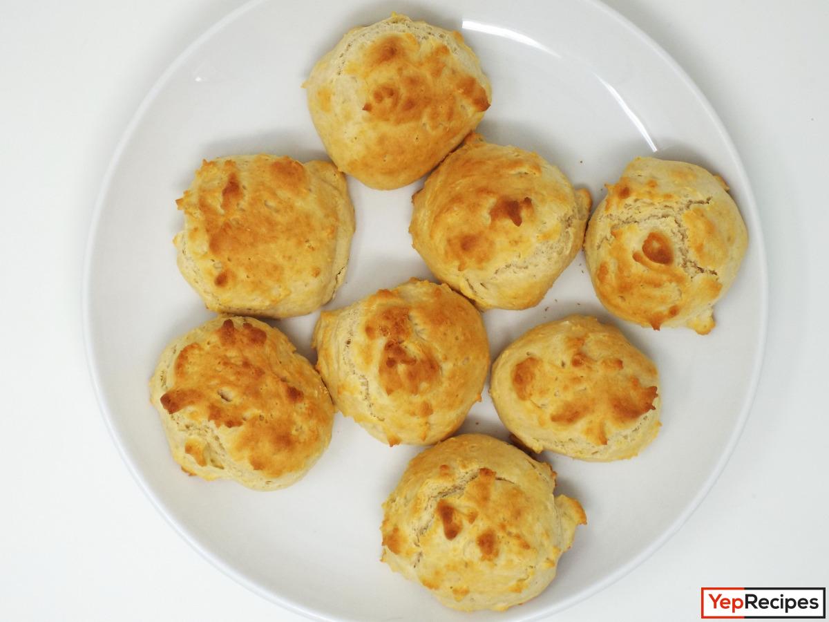 Easy No Butter Drop Biscuits