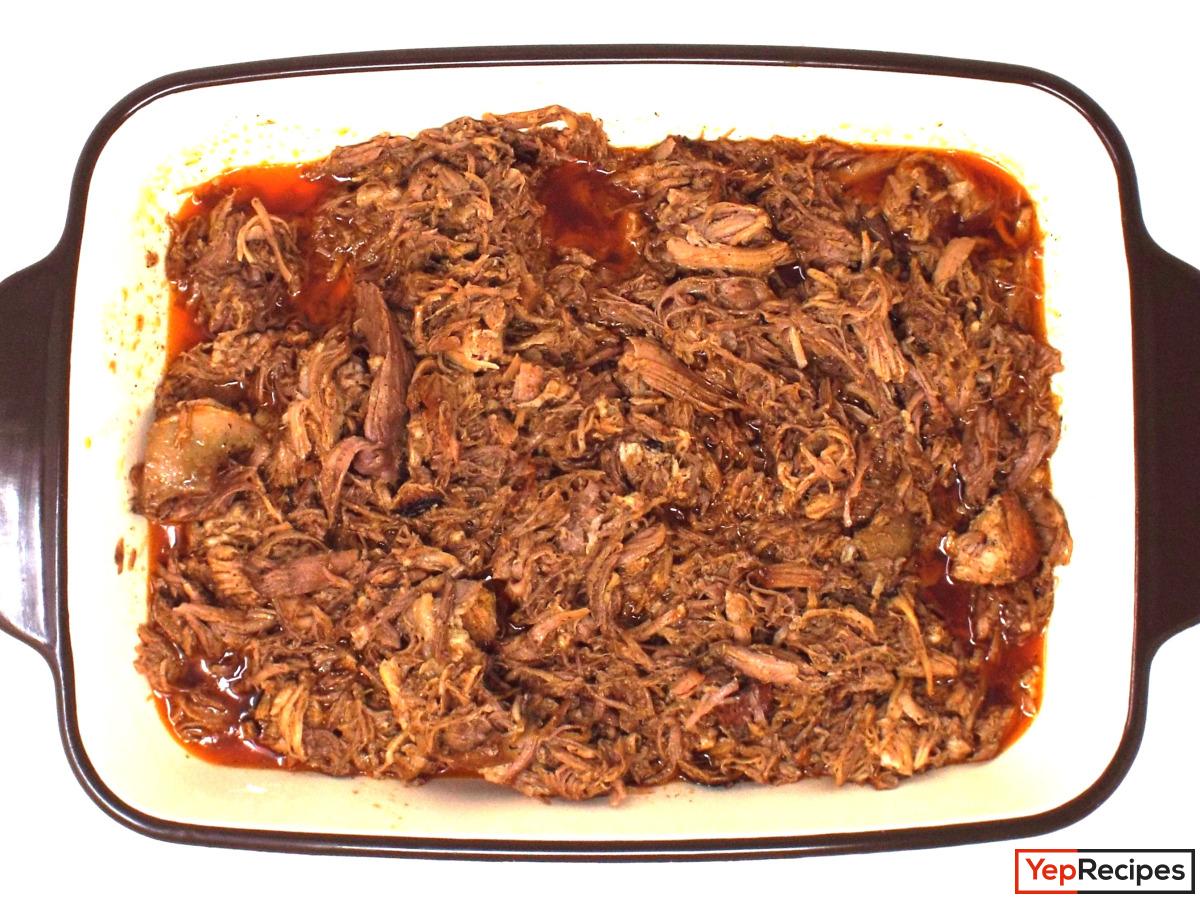 Spicy No-BBQ-Sauce Slow Cooker Pulled Pork