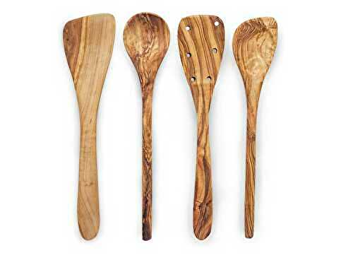 Forest Decor Olive Wood Untensil Set