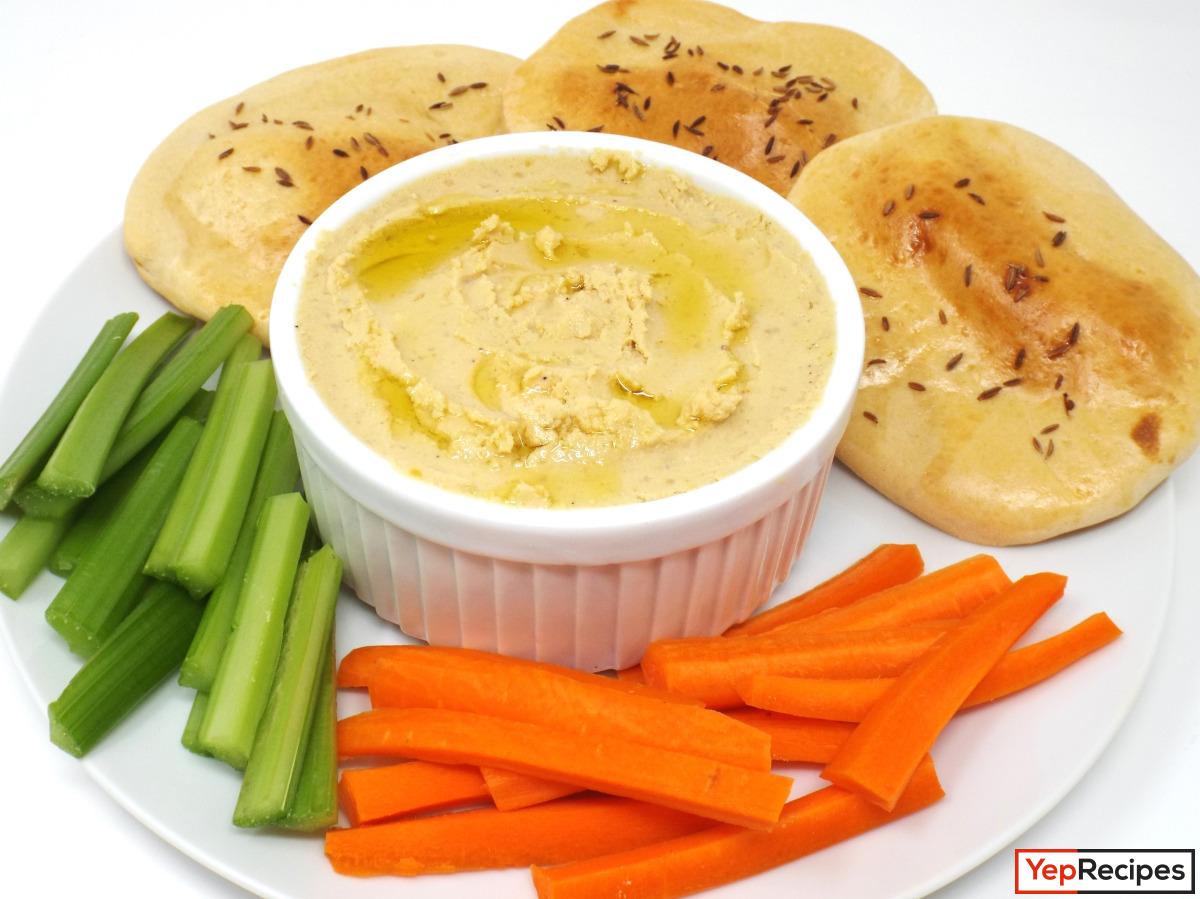 Fresh Ginger and Lemon Hummus