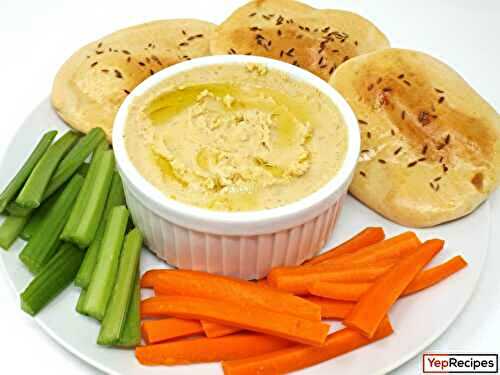 Fresh Ginger and Lemon Hummus