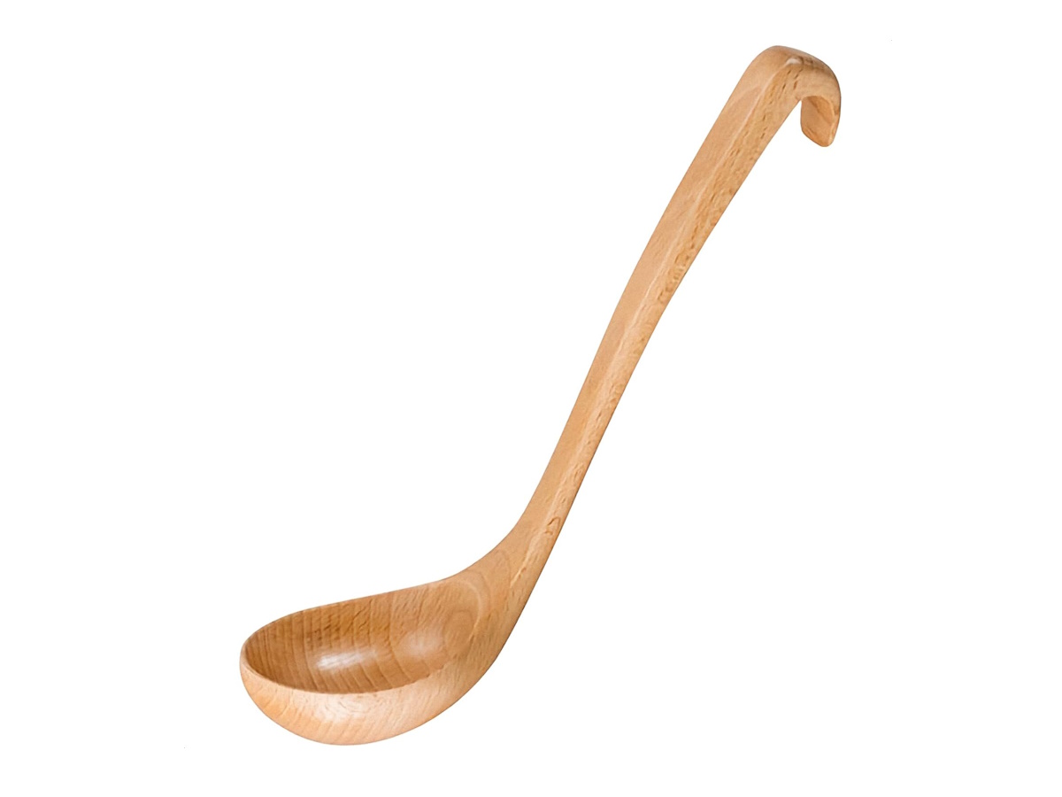 HYQO Wooden Soup Ladle