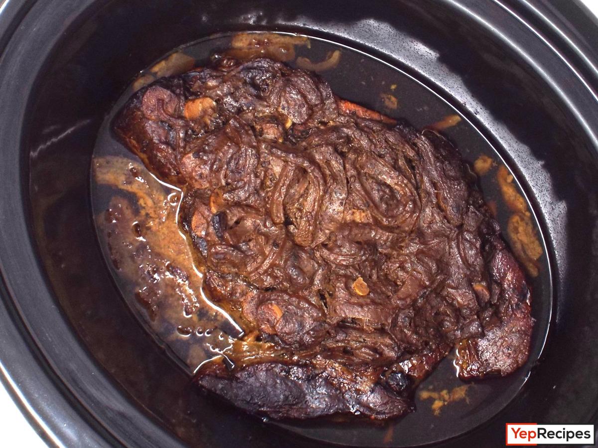 Slow Cooker Dijon Mustard Pot Roast