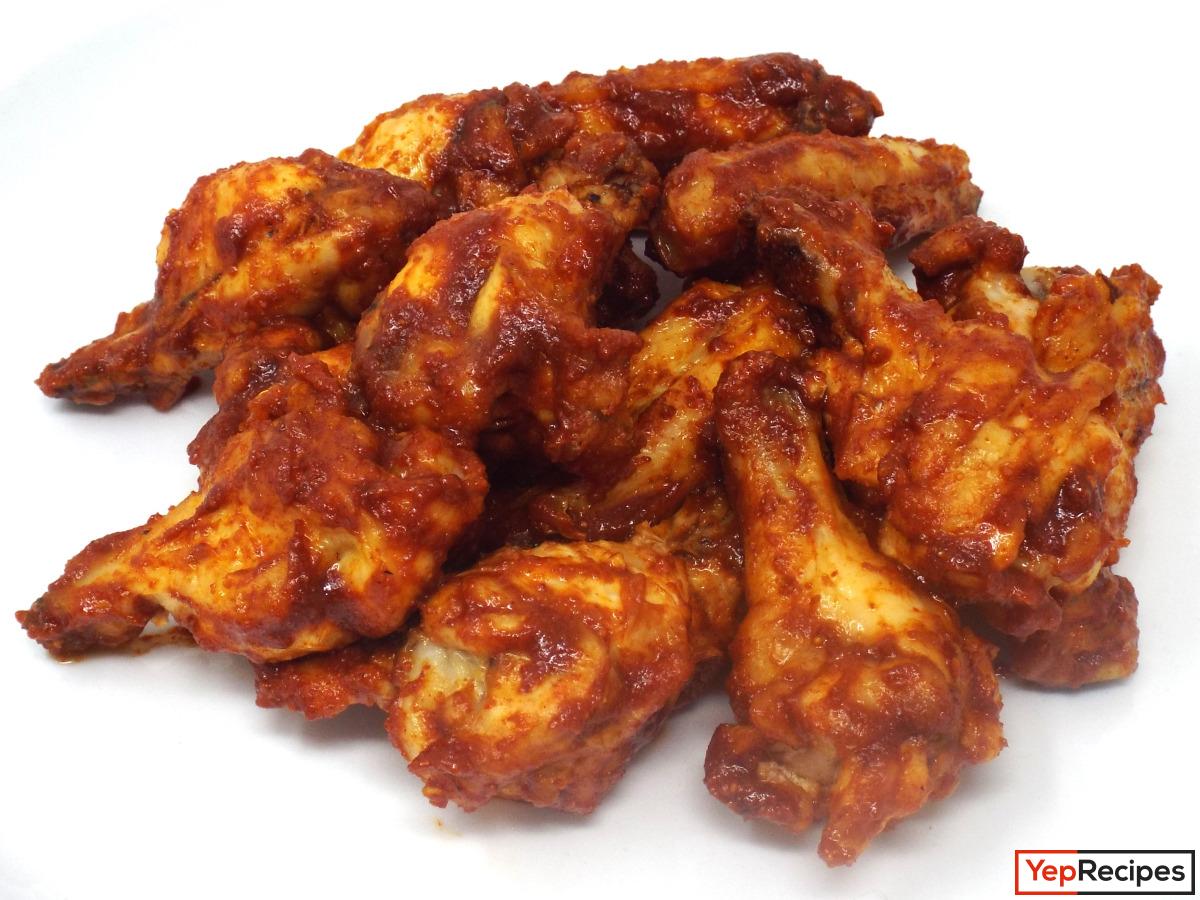 Baked Suya Chicken Wings