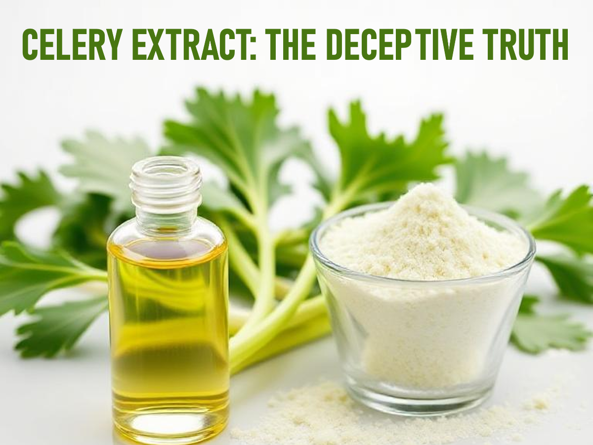 The Great Celery Extract Deception: What You Need to Know About Nitrates in Food