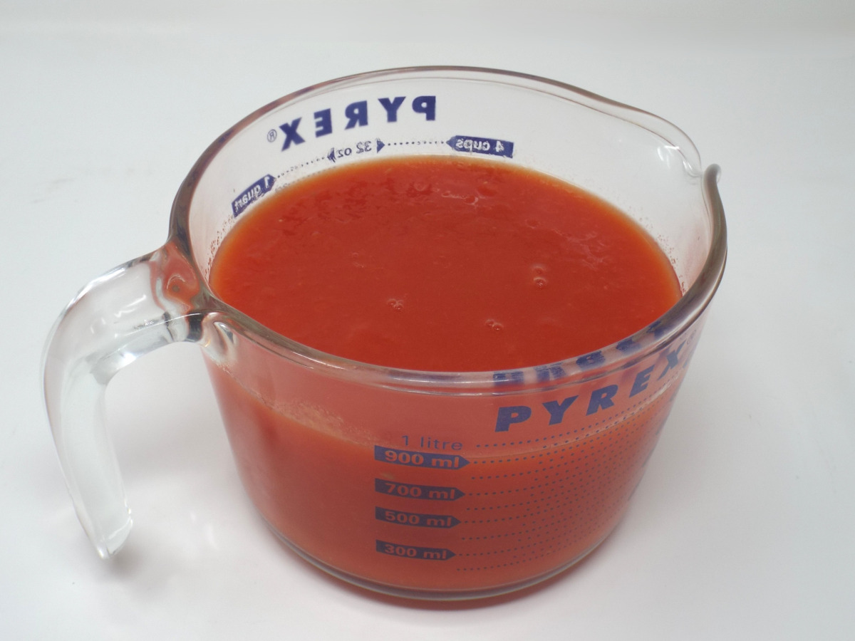 Homemade Tomato Puree