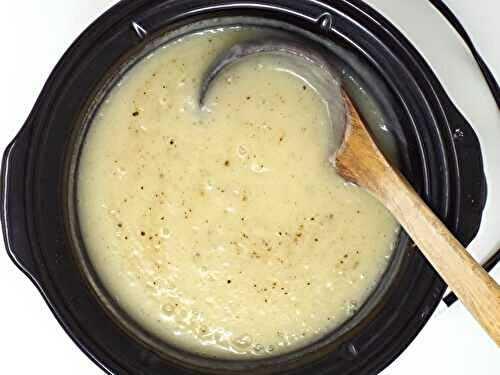 Creamy Slow Cooker Potato Soup