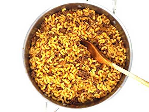 Makarony Po Flotski (Russian Navy Style Pasta)