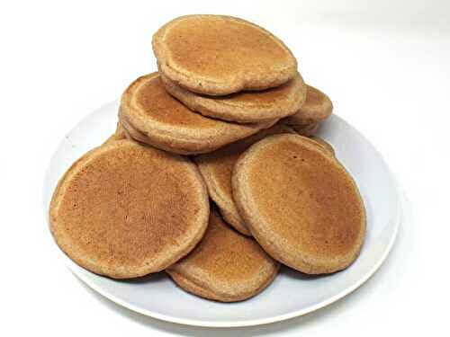 Whole Wheat Cinnamon Yogurt Pancakes