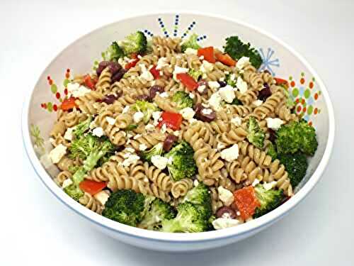 Broccoli and Feta Pasta Salad