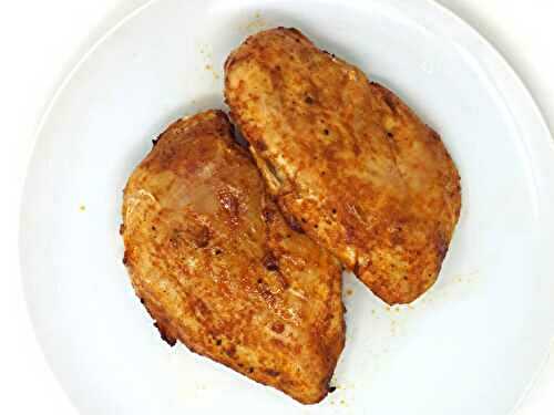 Smoky Air Fryer Chicken Breasts