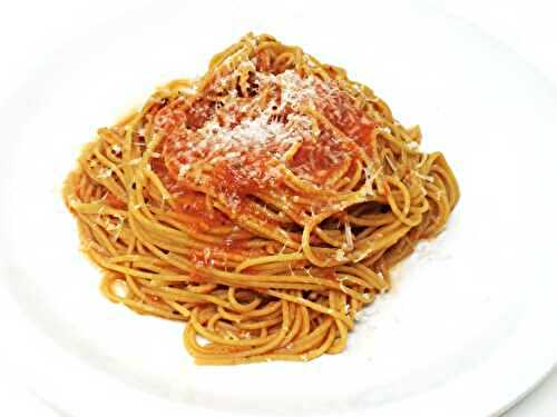 Angel Hair Pasta with Fresh Tomato Sauce