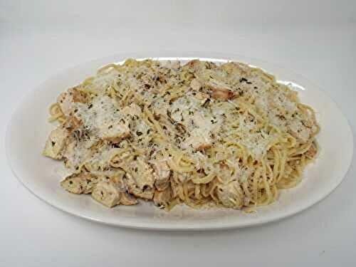 Garlic Knot Chicken and Linguine