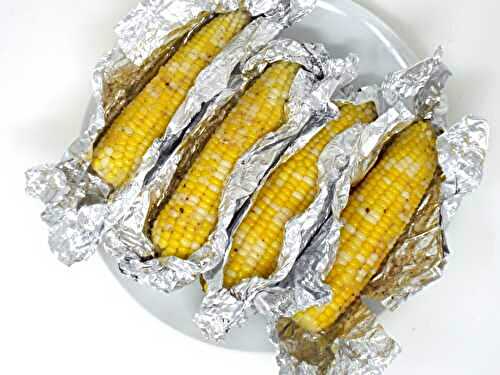 Oven Steamed Corn on the Cob
