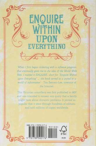 Enquire Within Upon Everything: The Book That Inspired the Internet